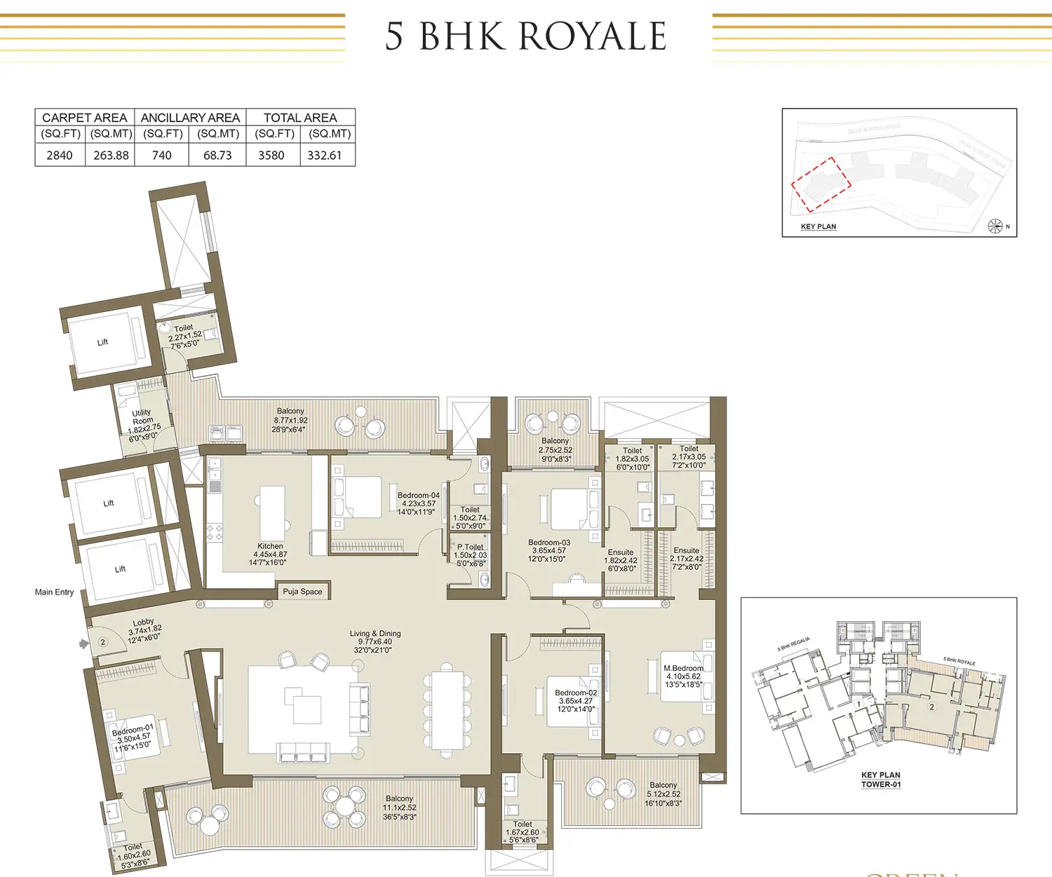 5 Bedroom